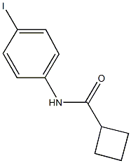 N-(4-iodophenyl)cyclobutanecarboxamide Struktur