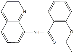 2-ethoxy-N-(8-quinolinyl)benzamide Struktur