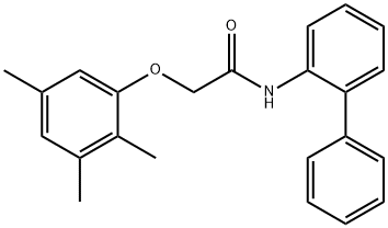 N-[1,1'-biphenyl]-2-yl-2-(2,3,5-trimethylphenoxy)acetamide Struktur