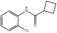 N-(2-chlorophenyl)cyclobutanecarboxamide Struktur