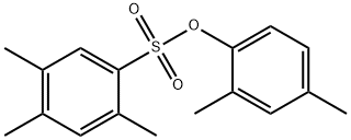 2,4-dimethylphenyl 2,4,5-trimethylbenzenesulfonate Struktur