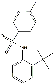 N-(2-tert-butylphenyl)-4-methylbenzenesulfonamide