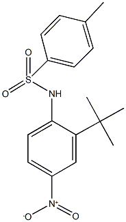 N-{2-tert-butyl-4-nitrophenyl}-4-methylbenzenesulfonamide