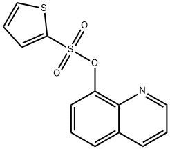 8-quinolinyl 2-thiophenesulfonate Struktur