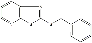 benzyl [1,3]thiazolo[5,4-b]pyridin-2-yl sulfide Struktur