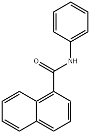 N-phenyl-1-naphthamide Struktur