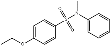 4-ethoxy-N-methyl-N-phenylbenzenesulfonamide Struktur