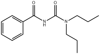 N'-benzoyl-N,N-dipropylurea Struktur