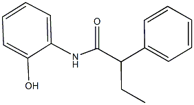 N-(2-hydroxyphenyl)-2-phenylbutanamide Struktur