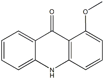 1-methoxy-9(10H)-acridinone Struktur