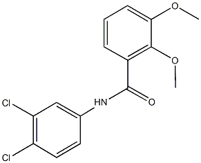 N-(3,4-dichlorophenyl)-2,3-dimethoxybenzamide Struktur