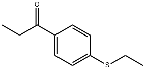 1-[4-(ethylsulfanyl)phenyl]-1-propanone Struktur