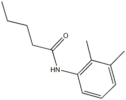 N-(2,3-dimethylphenyl)pentanamide Struktur