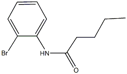 N-(2-bromophenyl)pentanamide Struktur