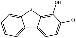 3-chlorodibenzo[b,d]thiophen-4-ol Struktur