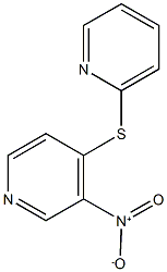 3-nitro-4-(2-pyridinylsulfanyl)pyridine Struktur