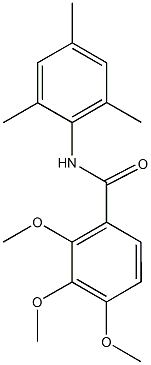 N-mesityl-2,3,4-trimethoxybenzamide Struktur