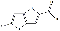 5-fluorothieno[3,2-b]thiophene-2-carboxylic acid Struktur