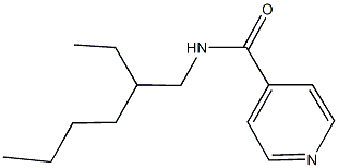 N-(2-ethylhexyl)isonicotinamide Struktur