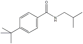 4-tert-butyl-N-isobutylbenzamide Struktur