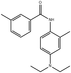 N-[4-(diethylamino)-2-methylphenyl]-3-methylbenzamide Struktur