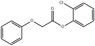 2-chlorophenyl phenoxyacetate Struktur