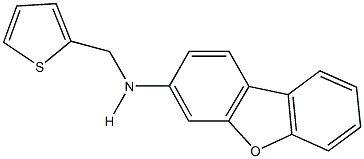 N-dibenzo[b,d]furan-3-yl-N-(2-thienylmethyl)amine Struktur