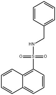 N-benzyl-1-naphthalenesulfonamide Struktur