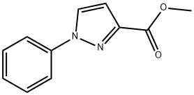 methyl 1-phenyl-1H-pyrazole-3-carboxylate Struktur