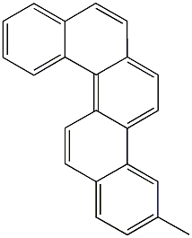 11-methylbenzo[c]chrysene Struktur