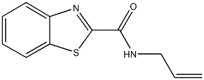 N-allyl-1,3-benzothiazole-2-carboxamide Struktur