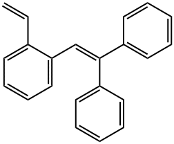 1-(2,2-diphenylvinyl)-2-vinylbenzene Struktur