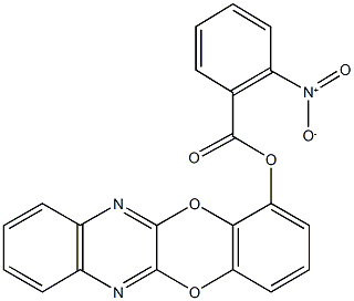 [1,4]benzodioxino[2,3-b]quinoxalin-1-yl 2-nitrobenzoate Struktur