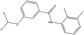 3-(difluoromethoxy)-N-(2,3-dimethylphenyl)benzamide Struktur