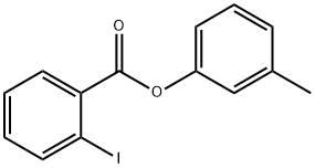 3-methylphenyl 2-iodobenzoate Struktur