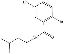 2,5-dibromo-N-isopentylbenzamide Struktur