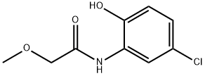 N-(5-chloro-2-hydroxyphenyl)-2-methoxyacetamide Struktur