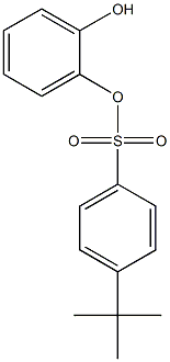 2-hydroxyphenyl 4-tert-butylbenzenesulfonate Struktur