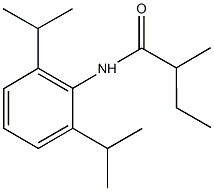 N-(2,6-diisopropylphenyl)-2-methylbutanamide Struktur