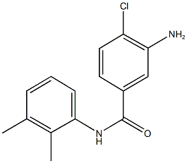 3-amino-4-chloro-N-(2,3-dimethylphenyl)benzamide Struktur