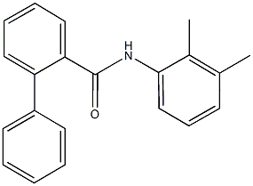 N-(2,3-dimethylphenyl)[1,1'-biphenyl]-2-carboxamide Struktur