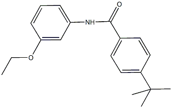 4-tert-butyl-N-(3-ethoxyphenyl)benzamide Struktur