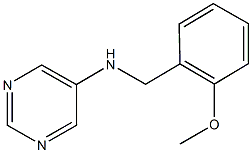 N-(2-methoxybenzyl)-N-(5-pyrimidinyl)amine Struktur