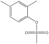 2,4-dimethylphenyl methanesulfonate Struktur