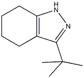 3-tert-butyl-4,5,6,7-tetrahydro-1H-indazole Struktur