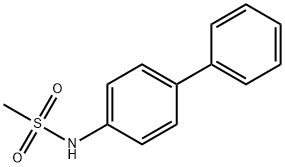 N-[1,1'-biphenyl]-4-ylmethanesulfonamide Struktur