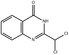 2-(dichloromethyl)-4(3H)-quinazolinone Struktur