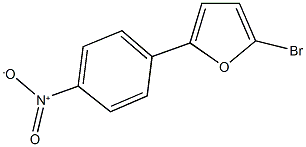 2-bromo-5-(4-nitrophenyl)furan Struktur