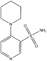 4-(1-piperidinyl)-3-pyridinesulfonamide Struktur