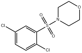 4-[(2,5-dichlorophenyl)sulfonyl]morpholine Struktur